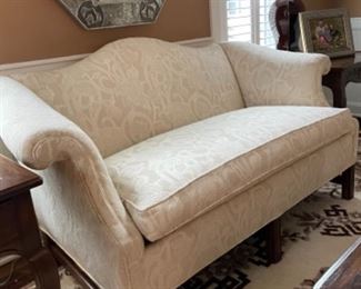 Custom built camelback loveseat $100, the pair $175.