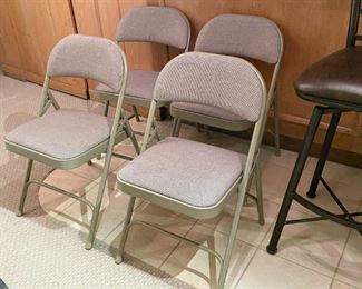 Folding Chairs (there are many more than 4 available)