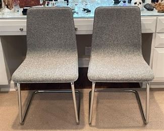 Pair of Armless Chairs