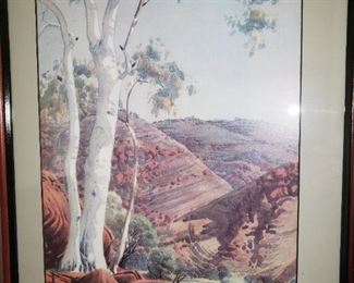signed by Albert Namatjra - Australian