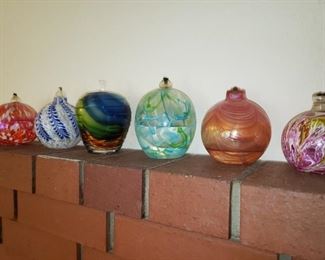 Art Glass Candles