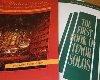 Lots of Sheet Music and books on Music