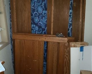 Twin Bed and Headboard