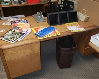 Many desks