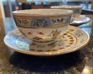 ITEM 67: Afternoon tea set, with four cups and saucers, and four dessert plates. $45