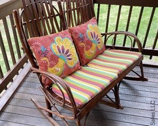 ITEM 75: Adirondack double rocker $225