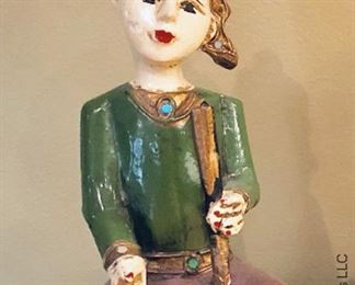 ITEM 112: Group of three musician figures $36