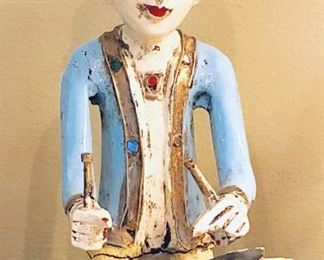 ITEM 112: Group of three musician figures $36