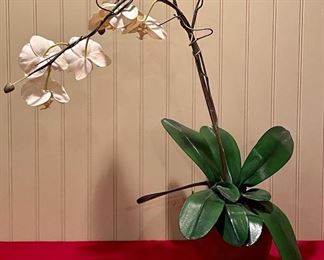 Item 86:  Faux Orchid - 26":  $32