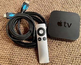 Item 122:  Apple TV with Silver Remote 3rd Gen 8 gb A1469: $36