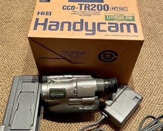 Item 139:  Sony Handycam (needs repair): $8