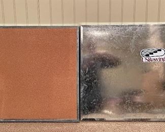 Item 153:  Pottery Barn (3) Magnetic and (2) Cork Boards - 20" x 20":  $48/Each                   