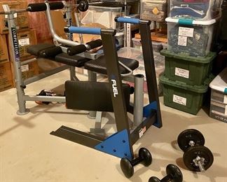 Item 161:  Competitor Weight Bench:  (rear):  $285 