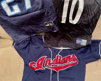 Item 193:  Kids Assorted Team Jerseys including the Indians:  $28 ea