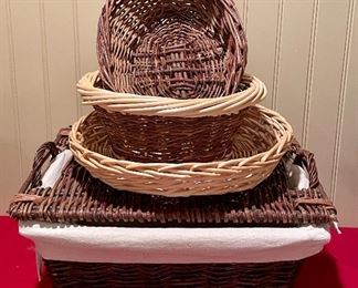 Assorted size baskets!  Make an appointment to shop today!