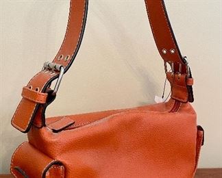 Item 280:  Orange Shoulder Bag:  $38