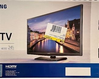 Samsung 24" 720p LED TV (we have original box but this item is not new): $75