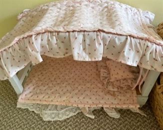 vintage doll bed