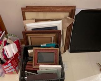 Frames and photo albums
