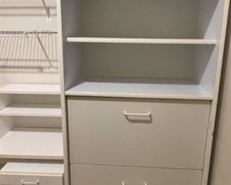 Book shelf storage unit 