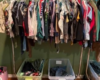Boys clothes size 5-10 (mostly 6,7,8)