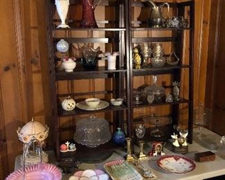 Art glass, crystal, porcelains and more