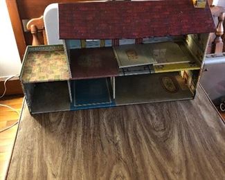 Disney metal doll house