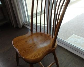 Amish Arch Back side chairs (6)