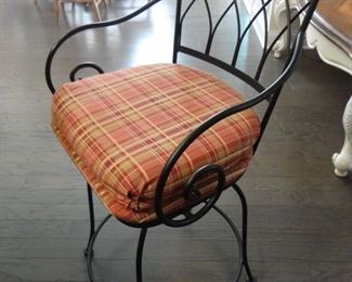 4 Very Heavy  24" handmade swivel counter stools by Timmerman