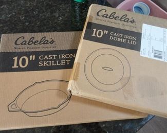 Cabela's Cast Iron Skillet/Lid