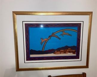 great Taos style print