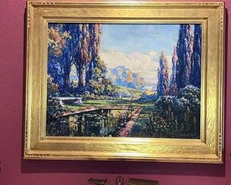 Clarkson Dye oil painting