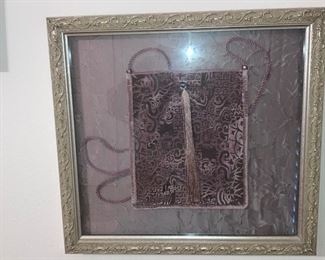 and another framed purse