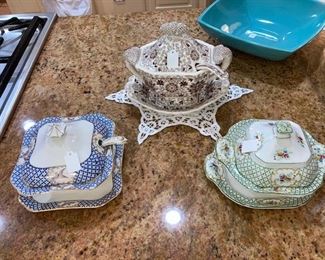 19th century tureens