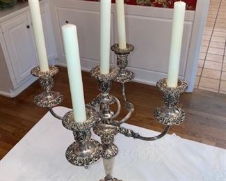 antique candelabra (1 of a pair)
