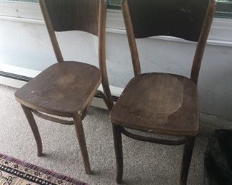 3 Thonet chairs available