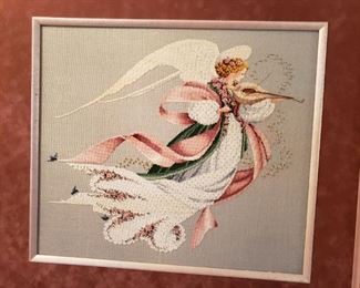 Beautiful needlework angel