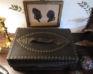 HANDSOME DOCUMENT BOX AND SILHOUETTE