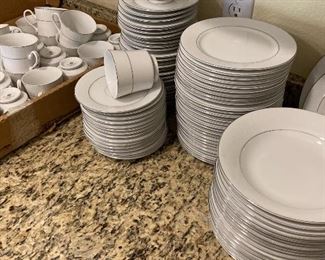 40 dinner plates for starters!
