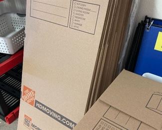 Never used heavy duty large moving boxes