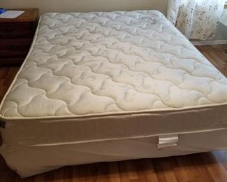Queen mattress and frame