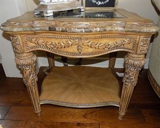 Schnadig Square End Table $450.
