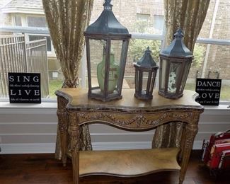 $600 Schnadig Sofa Table