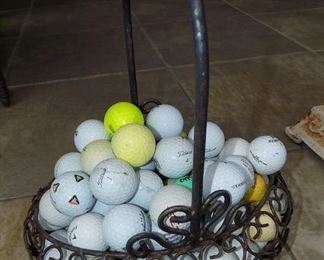Stray Practice Golf Balls