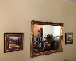 Many mirrors and art