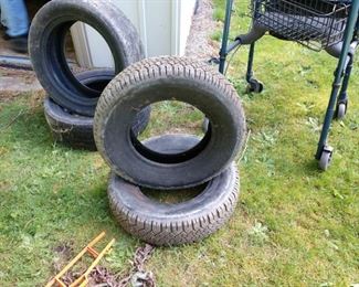 Outside:  Tires-