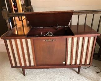 Vintage Symphonic console record player....