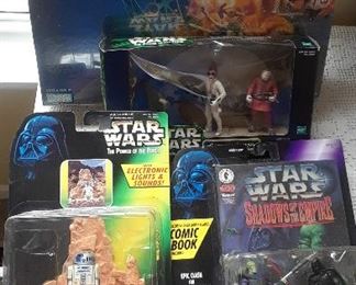 d Star Wars game figures