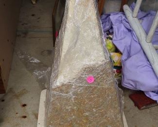 Large Rock on Marble Base