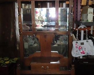 Oak Vintage Hall Tree